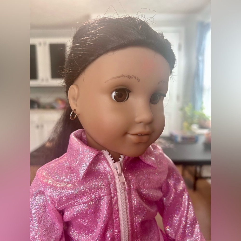 American Girl doll 18”Josefina Montoya lot of 7 w/clothes long br hair/br eyes - Picture 9 of 11